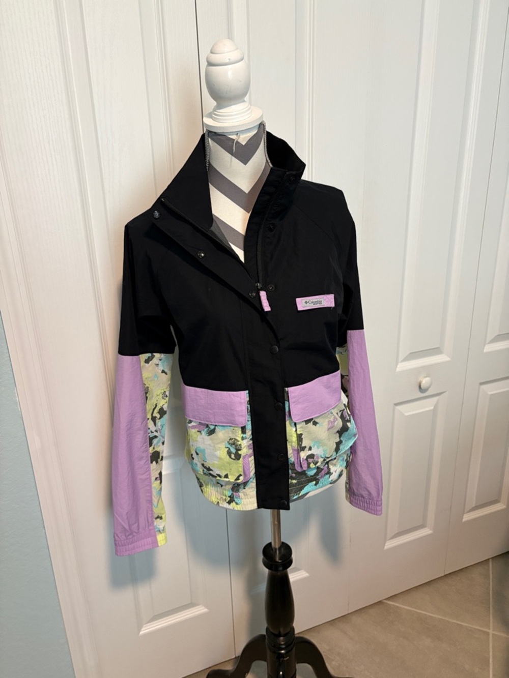 NWT Columbia PFG Open Water Windbreaker SZ XS